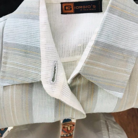 Giorgio's of Palm Beach - Classic Italian Linen Blazer 42 (M). Was $2250. NWT! - Picture 5 of 11